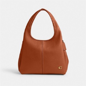 Coach Lana Shoulder Bag Braun | COH865052