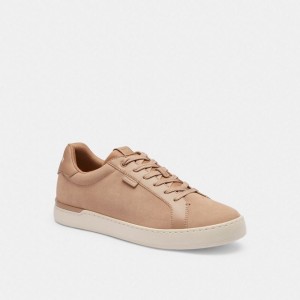 Coach Lowline Low Top Sneaker Grau Braun | COH866817
