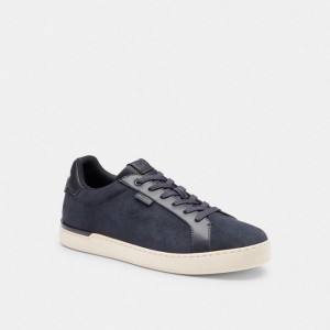 Coach Lowline Low Top Sneaker Navy | COH866789