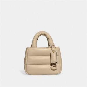 Coach Mini Pillow Tote Bag Weiß | COH865034