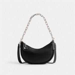 Coach Mira Shoulder Bag Silber Schwarz | COH864857