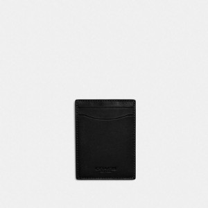 Coach Money Clip Card Case Schwarz | COH866742