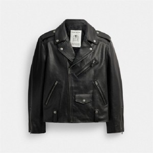 Coach Moto Jacket Schwarz | COH865938