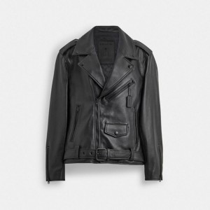 Coach Moto Jacket Schwarz | COH866859
