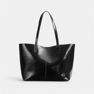 Coach North Tote Bag 32 Silber Schwarz | COH865050