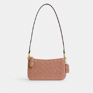 Coach Penn Shoulder Bag In Signature Leather Weiß | COH864806