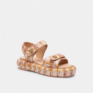 Coach Peyton Sandal Beige | COH865896