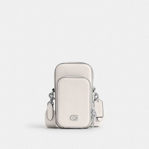 Coach Phone Crossbody Weiß | COH866580