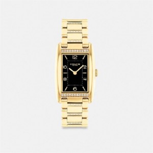 Coach Reese Watch, 24 Mm X 35 Mm Gold | COH866239