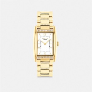 Coach Reese Watch, 35 Mm X 24 Mm Gold | COH866307