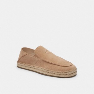 Coach Reilly Espadrille Grau Braun | COH866827