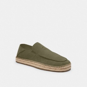 Coach Reilly Espadrille Olivgrün | COH866822