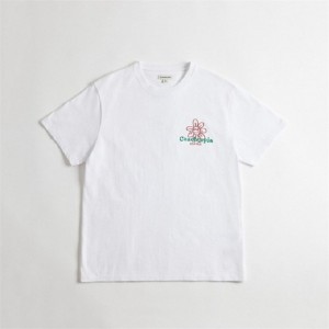 Coach Relaxed T Shirt In 97% Recycled Cotton: Flower Watcher Weiß | COH865967