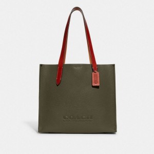 Coach Relay Tote Bag 34 Grün | COH866647
