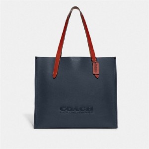 Coach Relay Tote Bag Blau | COH865074