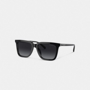 Coach Retro Square Sunglasses Schwarz | COH867088
