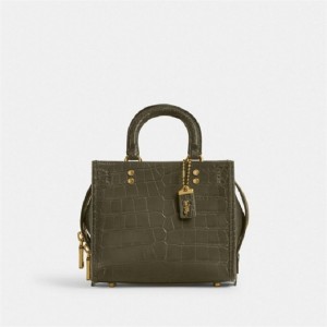 Coach Rogue 20 In Alligator Olivgrün | COH865137