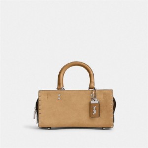 Coach Rogue Bag 26 With Rivets Silber | COH865183