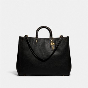 Coach Rogue Bag 39 In Regenerative Leather Schwarz | COH865161