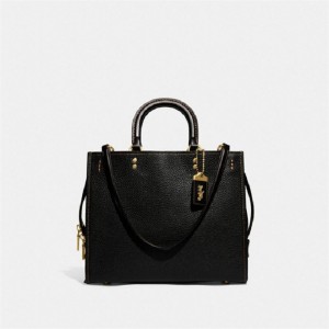 Coach Rogue Bag In Regenerative Leather Schwarz | COH864932