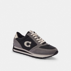 Coach Runner Sneaker Schwarz Grau | COH866799