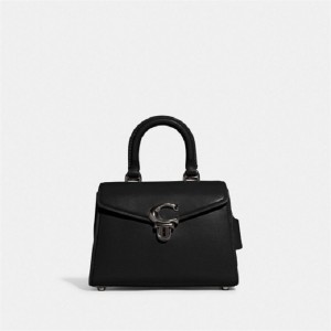 Coach Sammy Top Handle Bag 21 Blau Grau Schwarz | COH865130