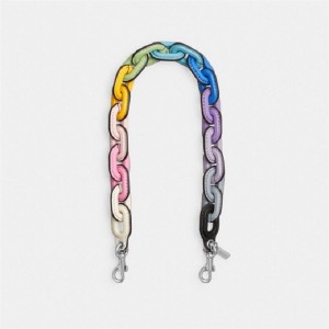 Coach Short Chain Strap Mehrfarbig | COH866474