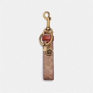 Coach Signature Charm Loop Gold | COH866455