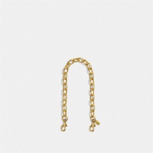 Coach Signature Link Chain Strap Gold | COH866463