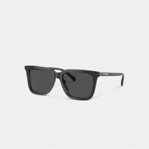 Coach Signature Square Sunglasses Grau | COH866363