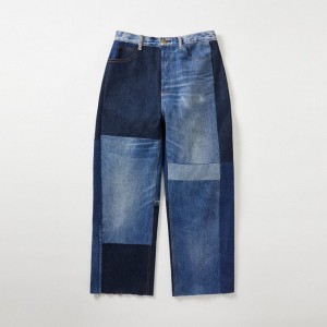 Coach Skater Jeans In Repurposed Denim Blau | COH866938