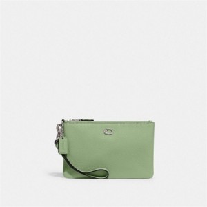 Coach Small Wristlet Silber | COH865626