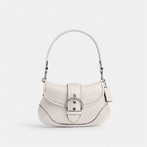 Coach Soho Bag In Regenerative Leather Silber | COH864838