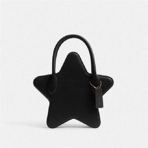 Coach Star Bag In Regenerative Leather Schwarz | COH865345