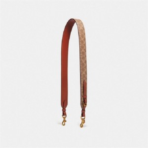 Coach Strap In Signature Canvas Rot | COH866452