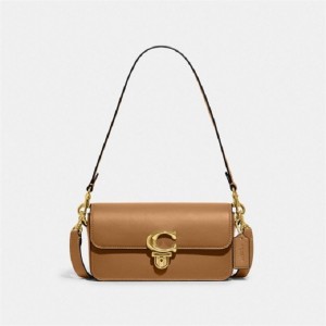Coach Studio Baguette Bag Hellbraun | COH864842