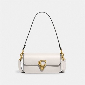 Coach Studio Baguette Bag Weiß | COH864735
