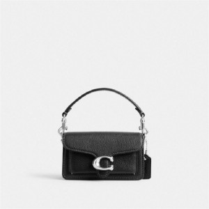 Coach Tabby Bag 12 Silber Schwarz | COH865286