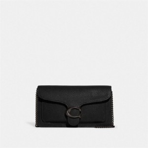 Coach Tabby Chain Clutch Blau Grau Schwarz | COH865412