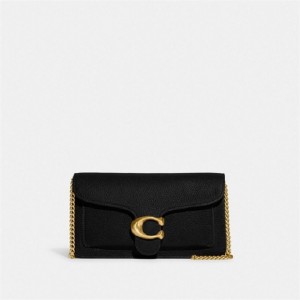 Coach Tabby Chain Clutch Schwarz | COH865305