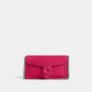 Coach Tabby Chain Clutch Silber | COH865315