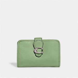 Coach Tabby Medium Wallet Silber | COH865488