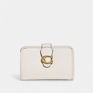 Coach Tabby Medium Wallet Weiß | COH865510