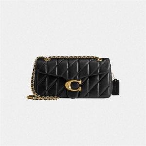 Coach Tabby Shoulder Bag 26 With Quilting Schwarz | COH864861