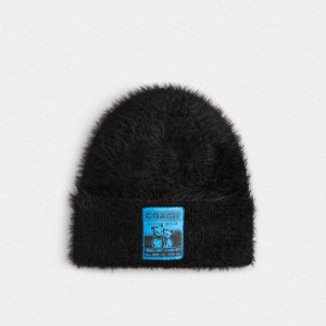 Coach The Lil Nas X Drop Beanie Schwarz | COH867036