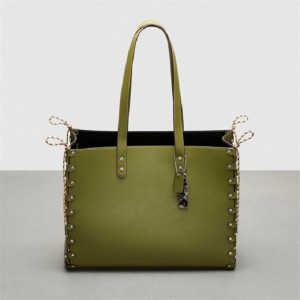 Coach The Re Laceable Tote: Large Olivgrün Grün | COH865031