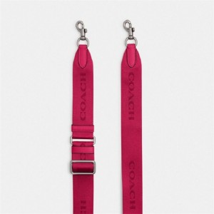 Coach Tonal Signature Webbing Strap Silber | COH866475