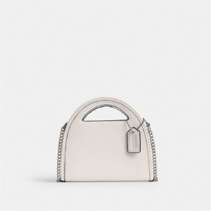 Coach Top Handle Card Case Silber | COH865537