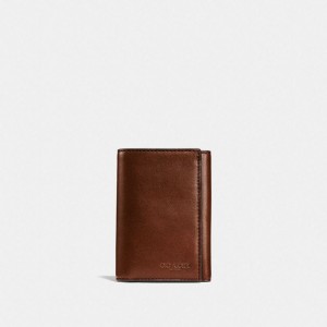 Coach Trifold Wallet Braun | COH866692