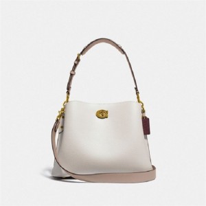 Coach Willow Shoulder Bag In Colorblock Mehrfarbig | COH864939